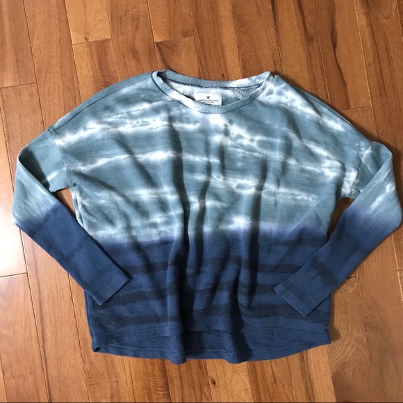 American Eagle Outfitters Tops - American Eagle Oversized Tie Dye Sweatshirt